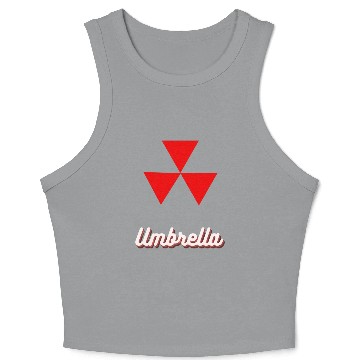 Discover Fun Crop Tank Top , resident evil , umbrella Crop Tank Top