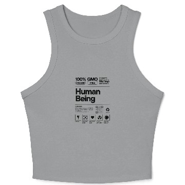 Discover Human being ingredients sustainable Crop Tank Top