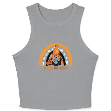 Discover Trick or treat Crop Tank Top