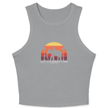 Discover Carthaginians nerd Crop Tank Top