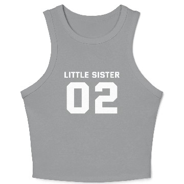Discover LITTLE SISTER 02 Crop Tank Top