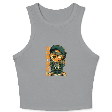 Discover Fine Boy Crop Tank Top