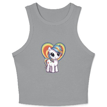 Discover Love Pony Crop Tank Top