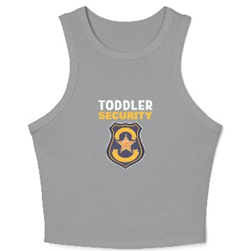 Discover Toddler Security Protective Person Gift Crop Tank Top