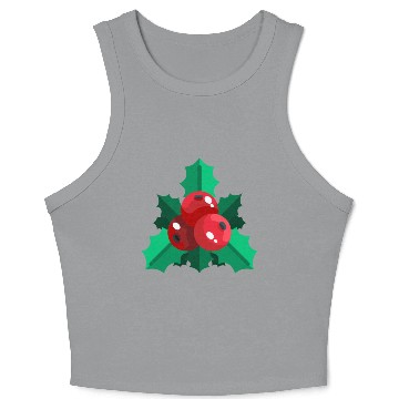 Discover mistletoe christmas Crop Tank Top