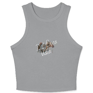 Discover Del boca vista Crop Tank Top