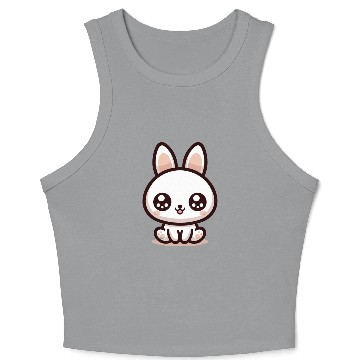 Discover Rabbit Bubble Tea Kawaii Crop Tank Top