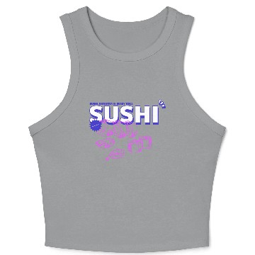 Discover sushi chef, sushi lover Crop Tank Top