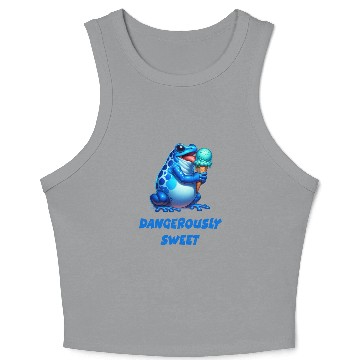 Discover Poison dart frog Crop Tank Top