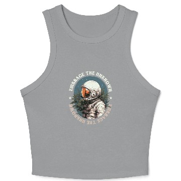 Discover Embrace The Unknown Confidence Growth Mindset Astr Crop Tank Top
