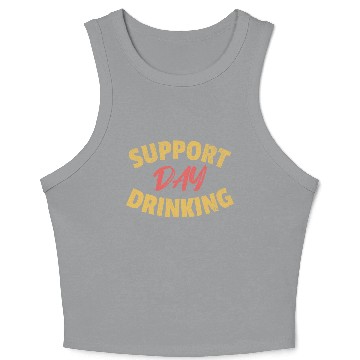 Discover Support Day Drinking Crop Tank Top