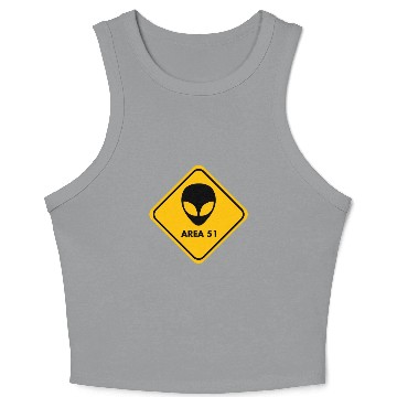 Discover Area 51 Crop Tank Top