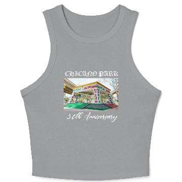Discover 50th anniversary Chicano park Crop Tank Top