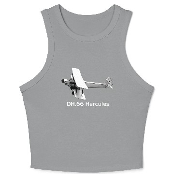 Discover DH66 Hercules Aircraft Crop Tank Top