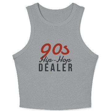 Discover 90s Hip-Hop Dealer Crop Tank Top