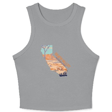 Discover DEATH VALLEY NATIONAL PARK Crop Tank Top