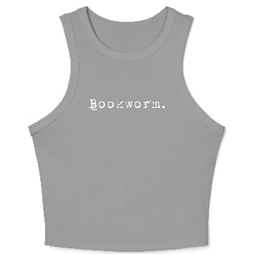Discover BOOKWORM Crop Tank Top