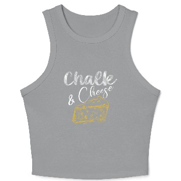 Discover Chalk and Cheese Crop Tank Top