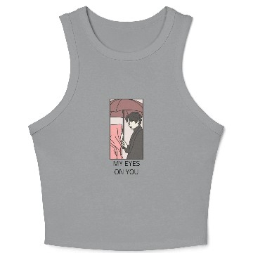 Discover My Eyes On You Crop Tank Top