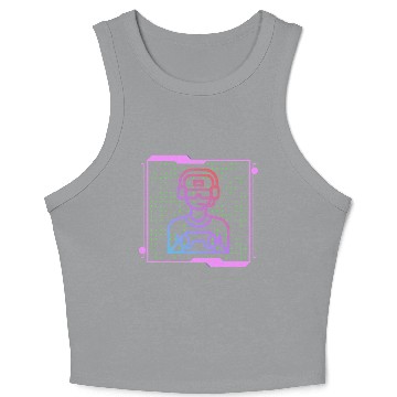 Discover Sleeping By Day Gaming By Night Crop Tank Top
