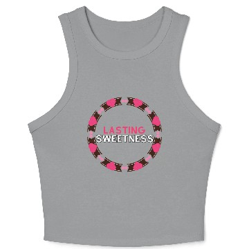 Discover Lasting Sweetness Crop Tank Top
