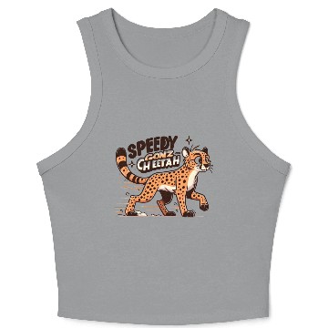 Discover Cheetah: Speedy GonzCheetah Crop Tank Top