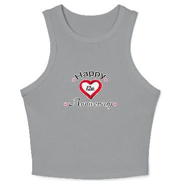 Discover anniversary 12nd Crop Tank Top