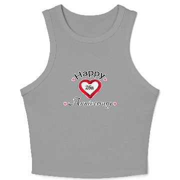 Discover anniversary 26th Crop Tank Top