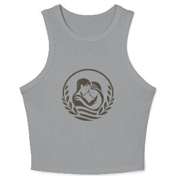 Discover Best collection for romantic hugging couples Crop Tank Top