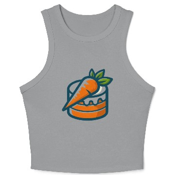 Discover Carrot Cake Crop Tank Top
