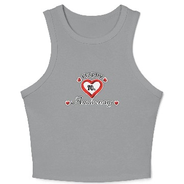 Discover anniversary 70th Crop Tank Top