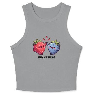 Discover Berry Best Friends Crop Tank Top