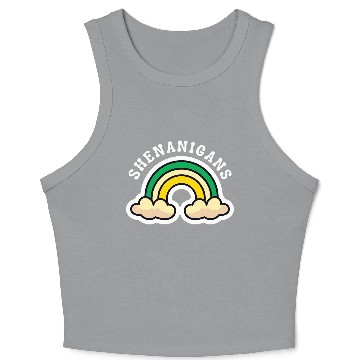 Discover St Patricks Shenanigans St Patricks Day Crop Tank Top