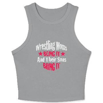 Discover Blink it Wrestling Mom Passion Is Gift Crop Tank Top