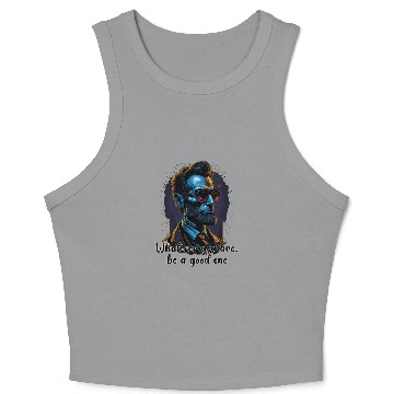 Discover Presidents day Lincoln Crop Tank Top