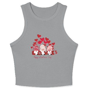 Discover "Saint Valentin" Crop Tank Top