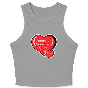 Discover Valentine's Day. Crop Tank Top
