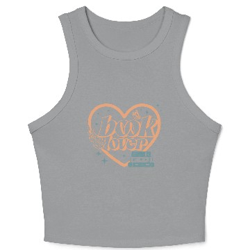 Discover Book Lover Crop Tank Top
