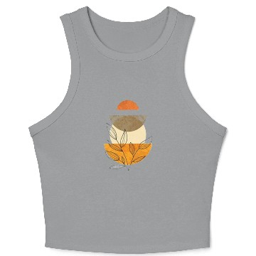 Discover Integration of Nature and Engineering" Crop Tank Top