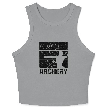 Discover Archery Crop Tank Top