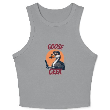 Discover Goose Geek Crop Tank Top