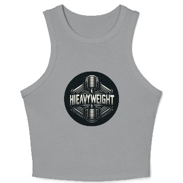 Discover Crop Tank Top graphic Heavyweight / Unisex Crop Tank Top