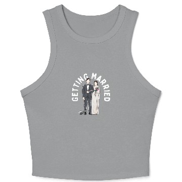 Discover Getting Married Engagement Wedding Proposal Engage Crop Tank Top