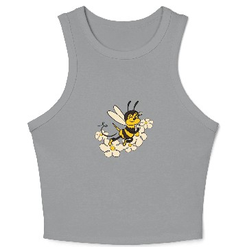 Discover Cute bee baby Crop Tank Top
