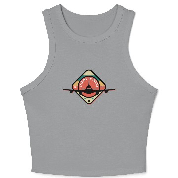 Discover Flight Academy EST.1994 Crop Tank Top