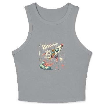 Discover Pi day 3.14 Crypto Bitcoin Math Launch To The Crop Tank Top