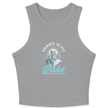 Discover Gospel Music Religious Bible Scripture Christian Crop Tank Top