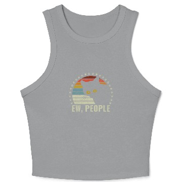 Discover Ew, People Crop Tank Top
