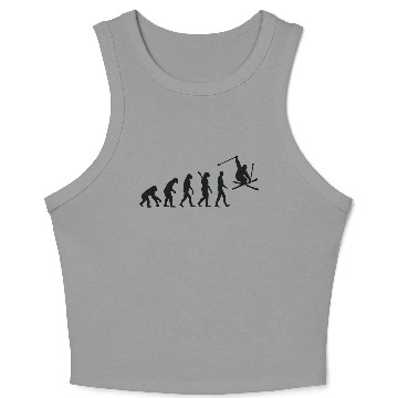 Discover Skiing , Snowboard,Evolution Crop Tank Top