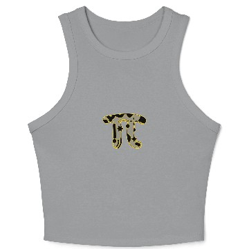 Discover Happy Pi Day Crop Tank Top